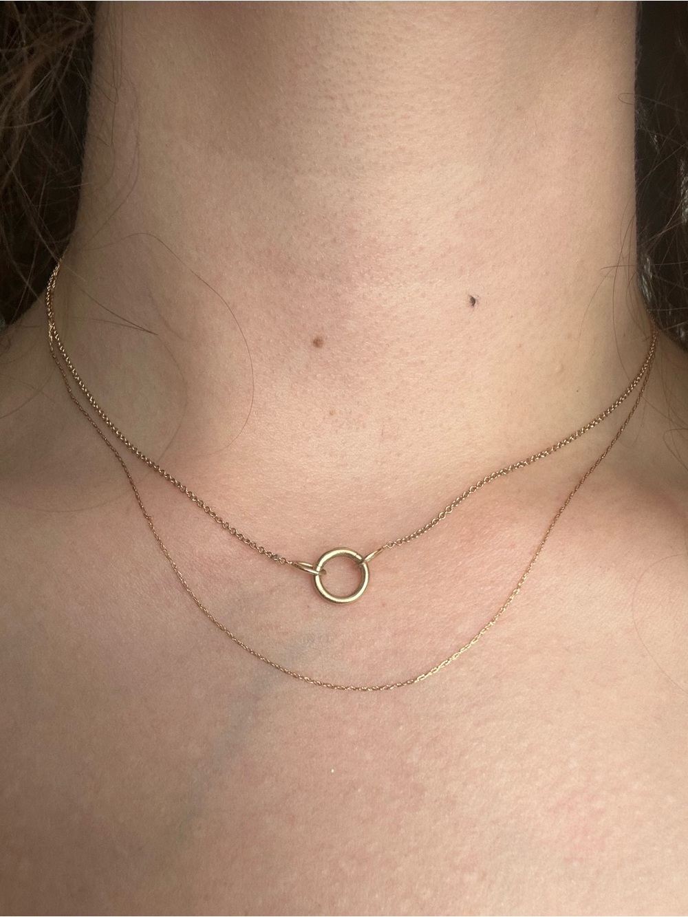 14K Gold Singapore 19" Chain